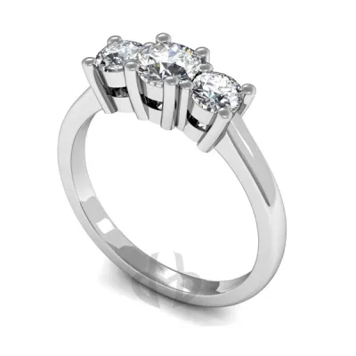 Trilogy Engagement Rings 